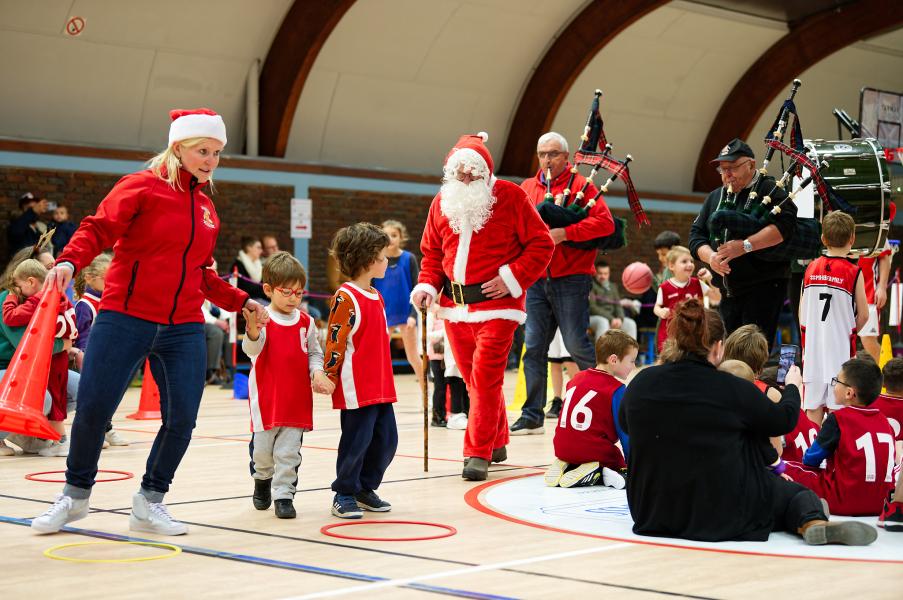 Photos de l'arrivée du Père Noël
